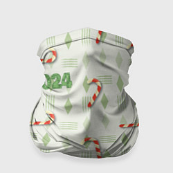 Бандана-труба Новогодняя сладость, цвет: 3D-принт