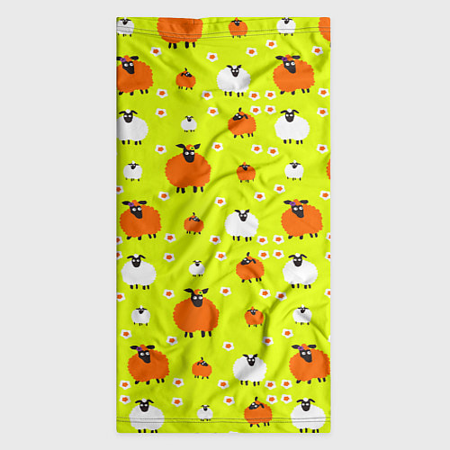 Бандана Стадо овец в поле / 3D-принт – фото 3