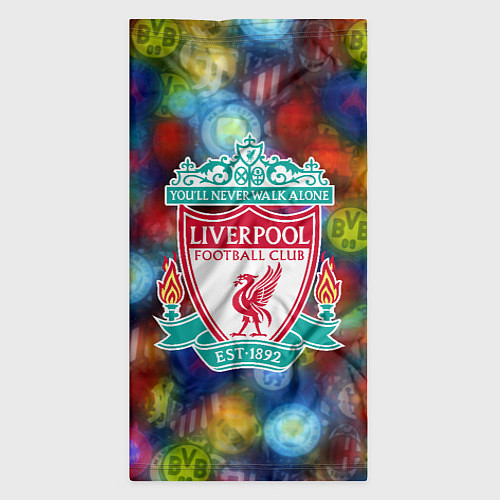 Бандана Liverpool все logo неон / 3D-принт – фото 3