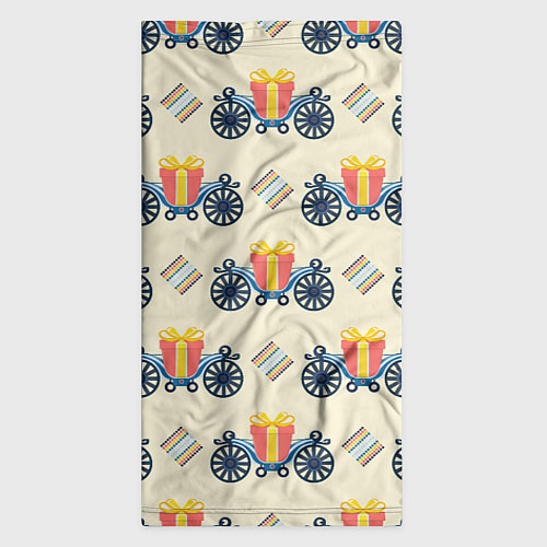 Бандана Подарок на карете и ромб / 3D-принт – фото 3