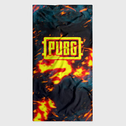 Бандана-труба PUBG огненое лого, цвет: 3D-принт — фото 2