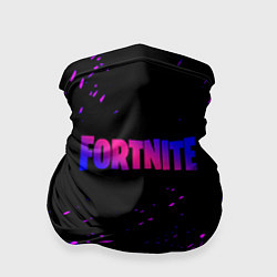 Бандана-труба Fortnite neon logo steel, цвет: 3D-принт