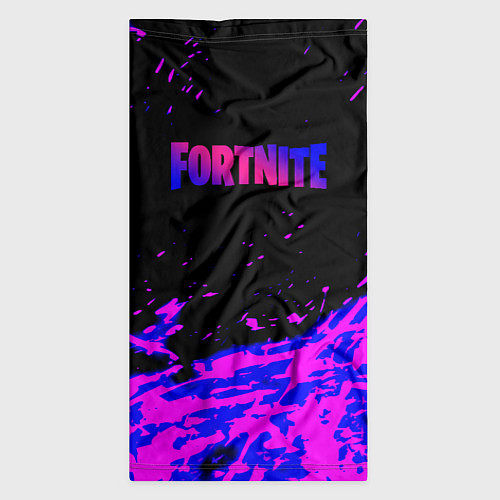 Бандана Fortnite neon logo steel / 3D-принт – фото 3