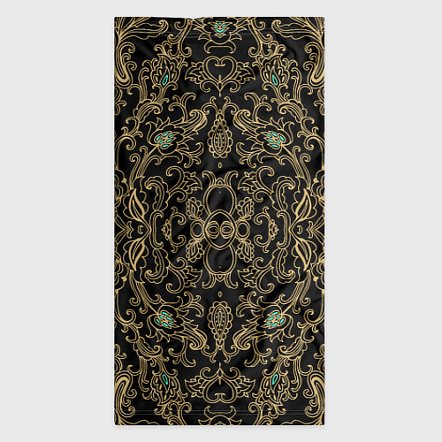 Бандана Славянский этнический орнамент с позолотой / 3D-принт – фото 3