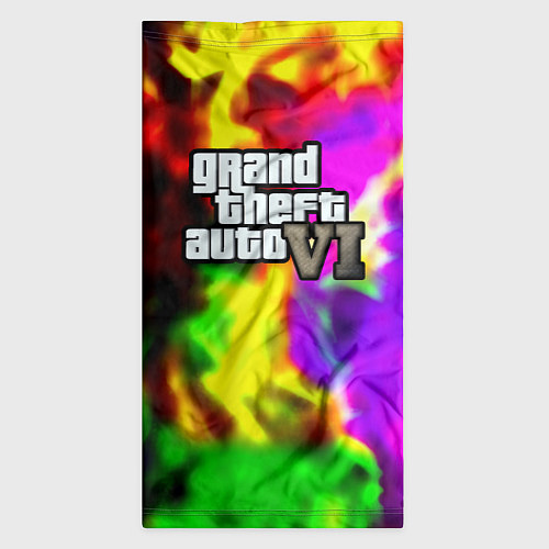 Бандана Gta6 неоновый огонь вайстити / 3D-принт – фото 3