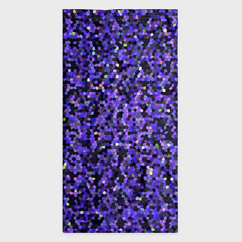 Бандана Фиолетовая мозаика / 3D-принт – фото 3