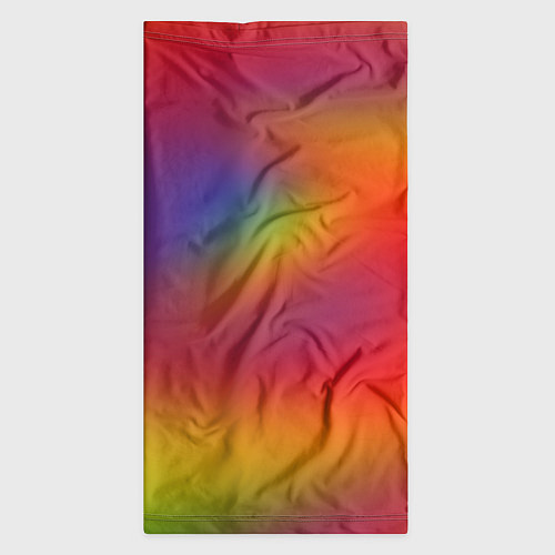 Бандана Цвета радуги радужный фон / 3D-принт – фото 3