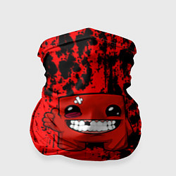 Бандана-труба Super Meat Boy краски, цвет: 3D-принт