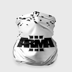 Бандана-труба Arma 3 брызги красок экшен, цвет: 3D-принт