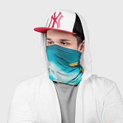 Бандана-труба Текстура окрашенной стены - нейросеть, цвет: 3D-принт — фото 2