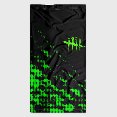 Бандана Dead by daylight green neon / 3D-принт – фото 3