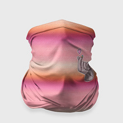 Бандана-труба Рука-Вещь: текстура свитера Энид из сериала Уэнсде, цвет: 3D-принт