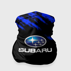 Бандана-труба Subaru текстура авто, цвет: 3D-принт