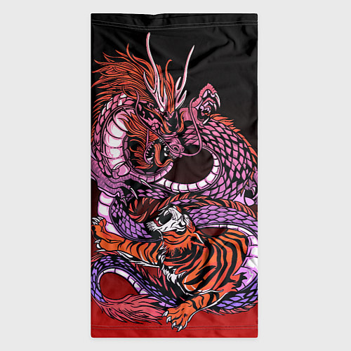 Бандана Дракон и тигр в год дракона / 3D-принт – фото 3