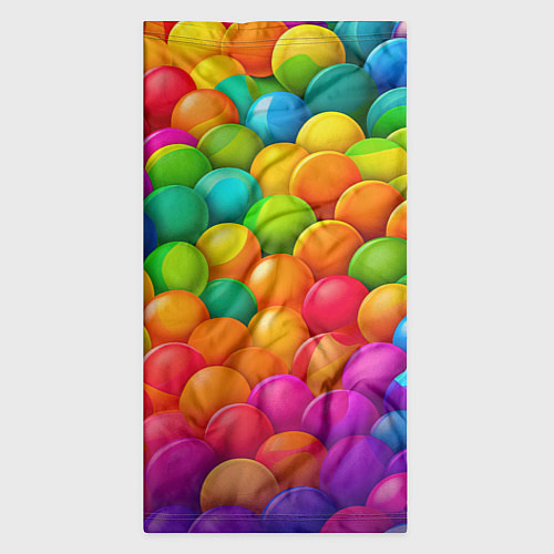 Бандана Радужные пупырки / 3D-принт – фото 3