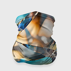 Бандана-труба Грани стеклянного камня, цвет: 3D-принт
