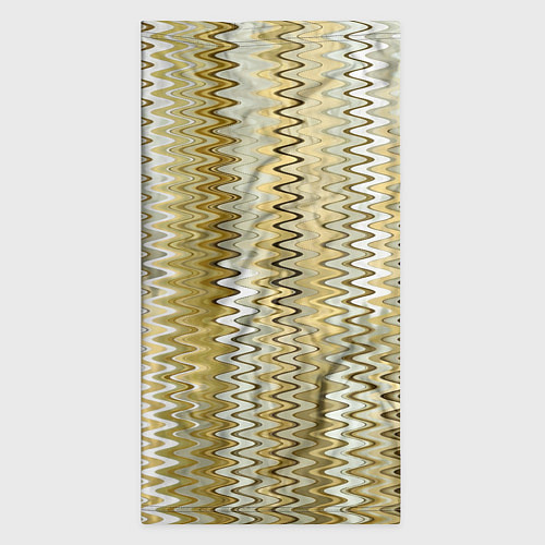 Бандана Золотистый волнистый / 3D-принт – фото 3