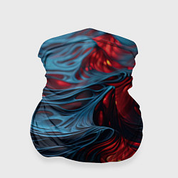 Бандана-труба Яркая волнистая абстракция, цвет: 3D-принт
