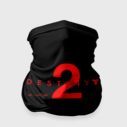 Бандана-труба Destiny 2 краски надписи, цвет: 3D-принт