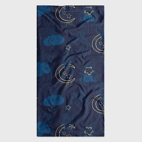 Бандана Ангелы в ночном небе / 3D-принт – фото 3