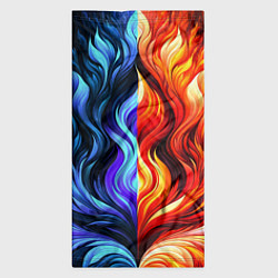 Бандана-труба Два огня, цвет: 3D-принт — фото 2