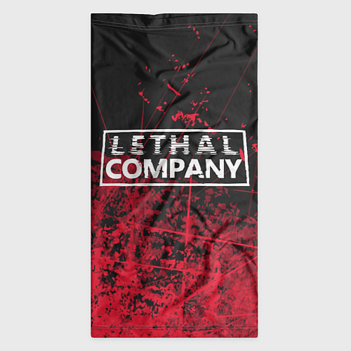 Бандана Lethal Company: Red Trail / 3D-принт – фото 3