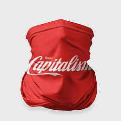Бандана-труба Enjoy capitalism, цвет: 3D-принт
