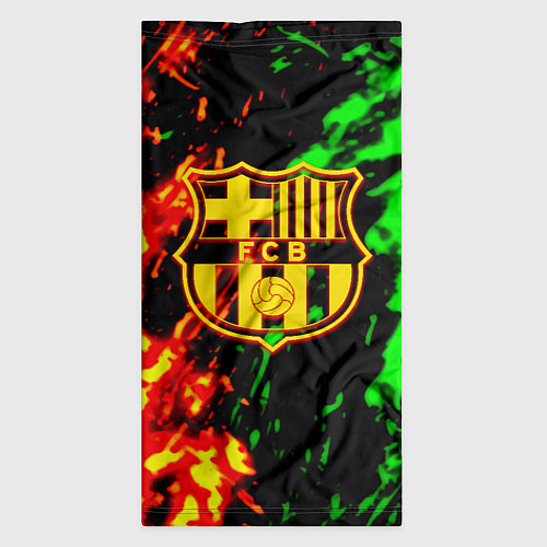 Бандана Barcelona огненное лого / 3D-принт – фото 3