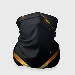 Бандана Gold luxury black abstract