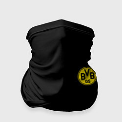 Бандана-труба Borussia geometry yellow, цвет: 3D-принт