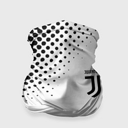 Бандана-труба Juventus sport black geometry, цвет: 3D-принт