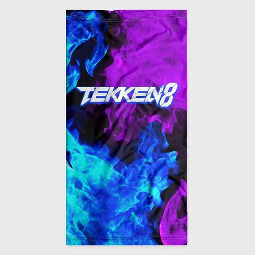 Бандана Tekken 8 неоновый огонь / 3D-принт – фото 3
