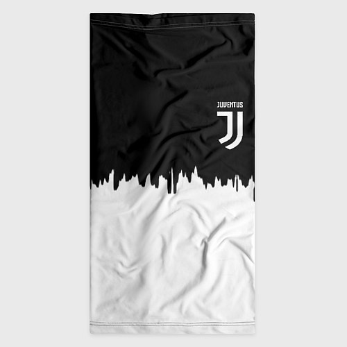 Бандана Juventus белый огонь текстура / 3D-принт – фото 3
