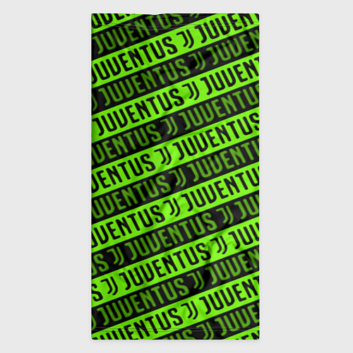 Бандана Juventus green pattern sport / 3D-принт – фото 3