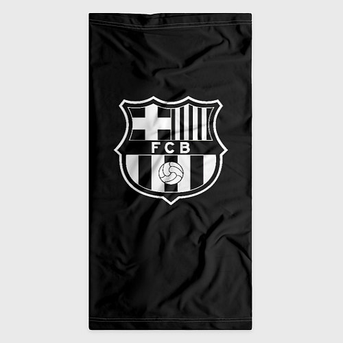 Бандана Barcelona fc club белое лого / 3D-принт – фото 3
