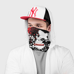 Бандана-труба Хавал на фоне граффити и брызг красок, цвет: 3D-принт — фото 2