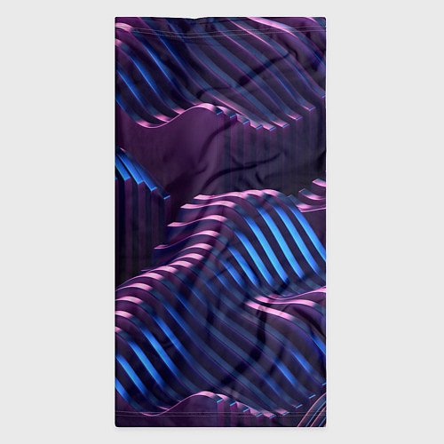 Бандана Объемные пластины изгибающиеся / 3D-принт – фото 3