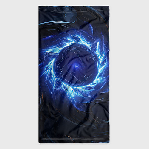 Бандана Синяя магическая абстракция / 3D-принт – фото 3
