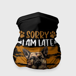 Бандана-труба Немецкая овчарка - german shepherd, цвет: 3D-принт