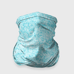 Бандана-труба Светлый бело-голубой текстура, цвет: 3D-принт