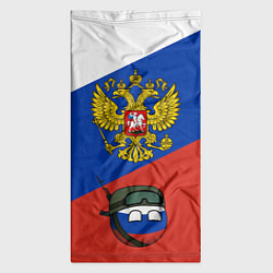 Бандана-труба Россия - на страже, цвет: 3D-принт — фото 2