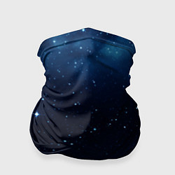 Бандана-труба Космос и мелкие звезды, цвет: 3D-принт