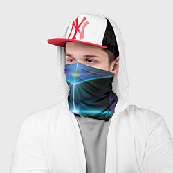 Бандана-труба Фантастический портал в космос, цвет: 3D-принт — фото 2