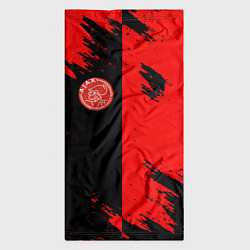 Бандана-труба Ajax sport color red, цвет: 3D-принт — фото 2