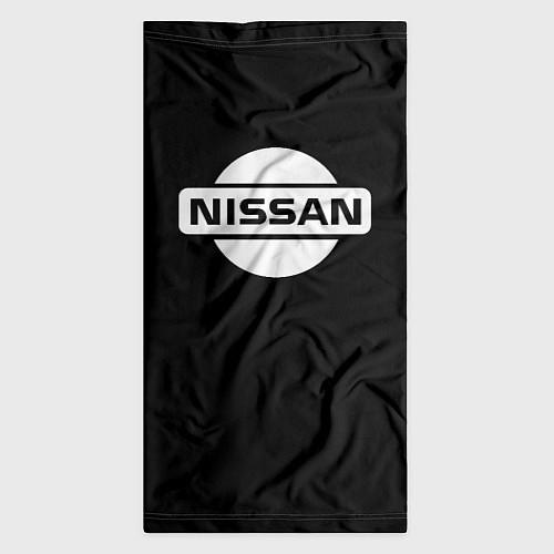 Бандана Nissan logo white / 3D-принт – фото 3