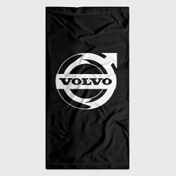 Бандана-труба Volvo white logo, цвет: 3D-принт — фото 2