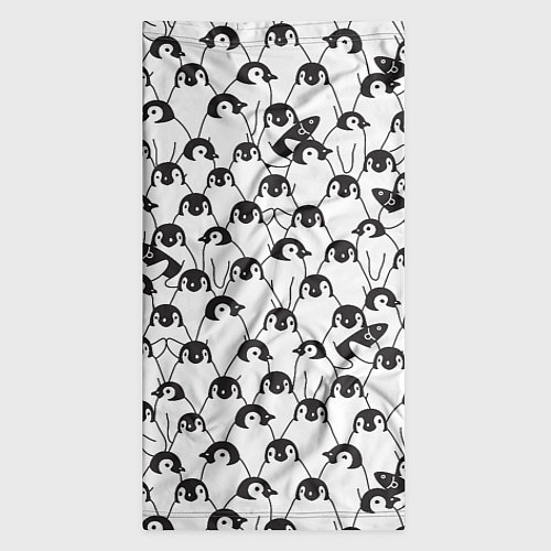 Бандана Узор с пингвинами / 3D-принт – фото 3