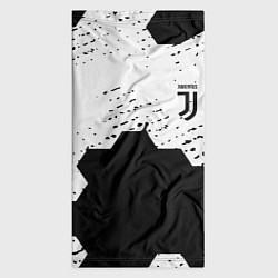 Бандана-труба Juventus hexagon black sport, цвет: 3D-принт — фото 2