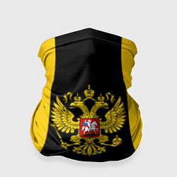 Бандана-труба Имперская Россия краски герб, цвет: 3D-принт