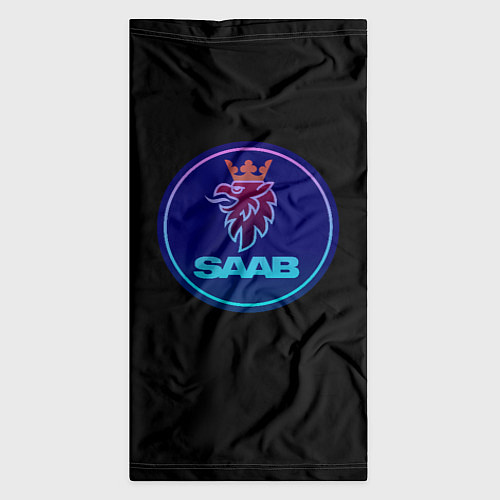 Бандана Saab logo neon / 3D-принт – фото 3